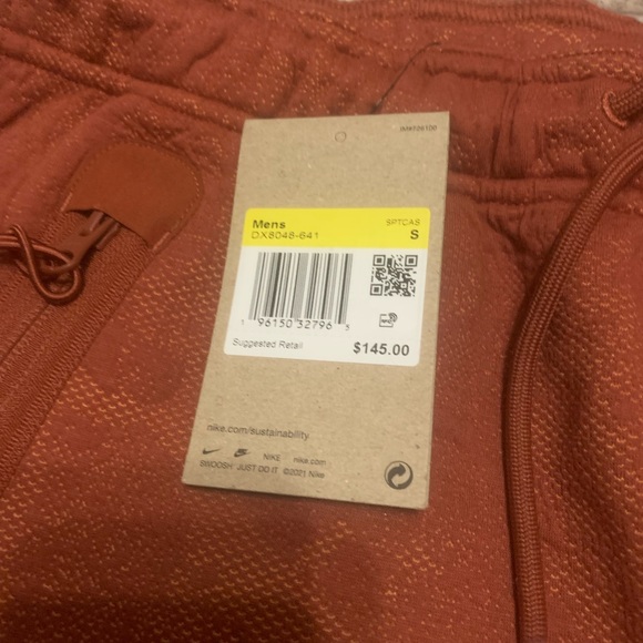 Nike Sportswear Therma-FIT ADV Tech Fleece "MARS STONE" Joggers DX8048-641 S - Picture 8 of 9